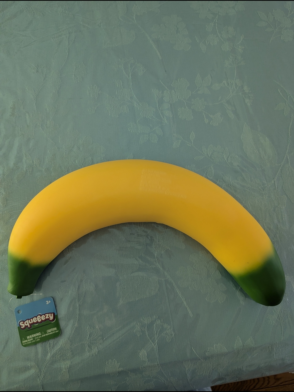 Yellow Banana Plush Squeezable Toy for Kids